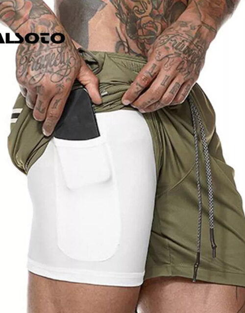 Brand Men's Quick Dry Beach Shorts Swimwear