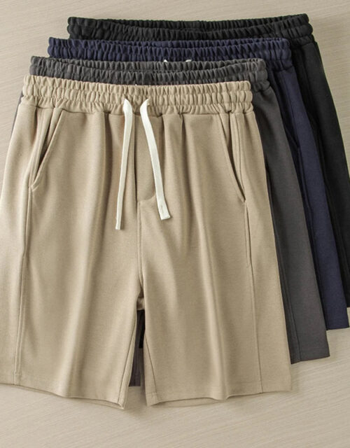 New Men's Oversized Cotton Linen Shorts