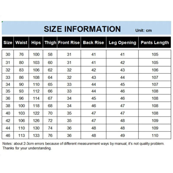 Men's Thin Summer Cotton Straight Trousers - Image 6