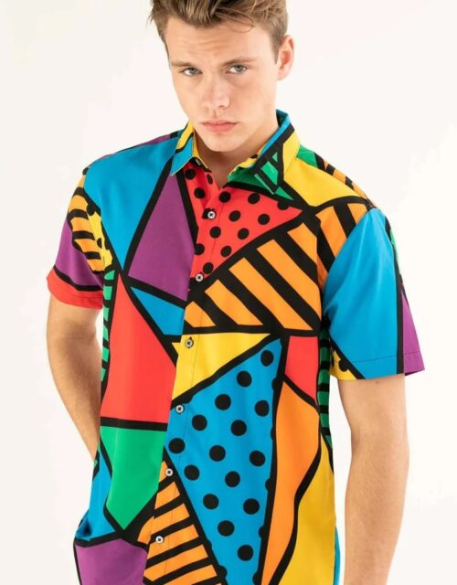 What's Your Angle Button Up Shirt