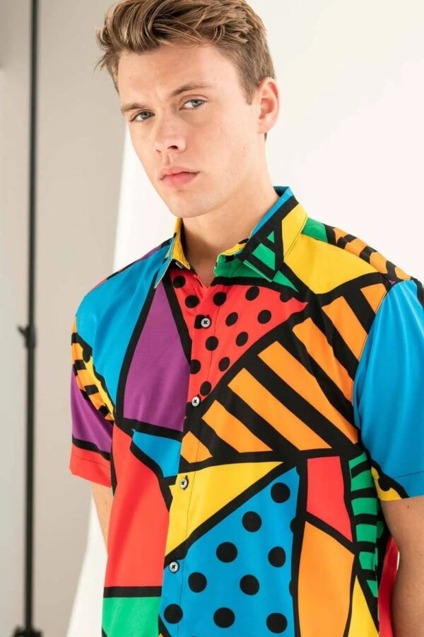 What's Your Angle Button Up Shirt - Image 2