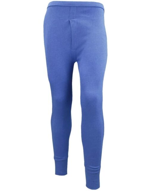 Men's Thermal Long Johns Trousers Bottoms Underwear Fleece Lined Leggings Unisex Under Wear Pants