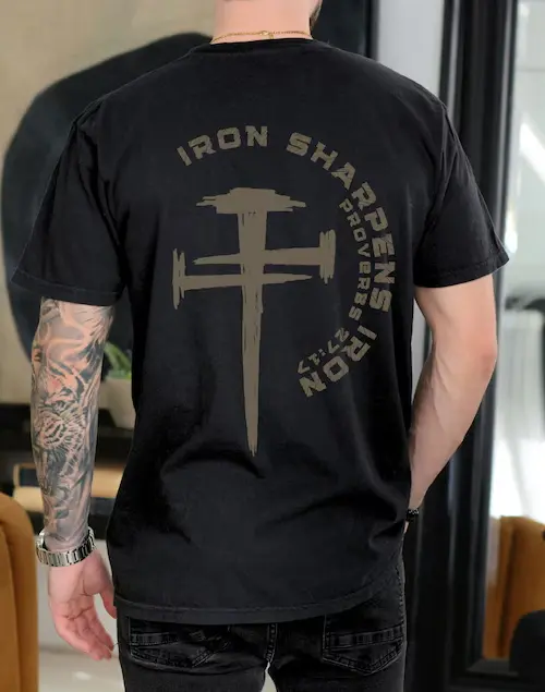 Iron Sharpens Iron Comfort Colors Tshirt