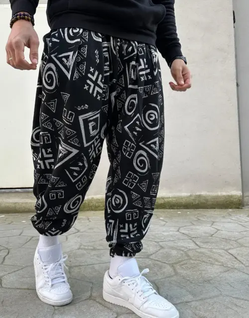 Streetwear, Baggy Pants, Shalwar Trousers, Unisex Drop Crotch Pants, Plus Size Clothing, Harem Pants Men, Baggy Pants Men, Mens Clothing