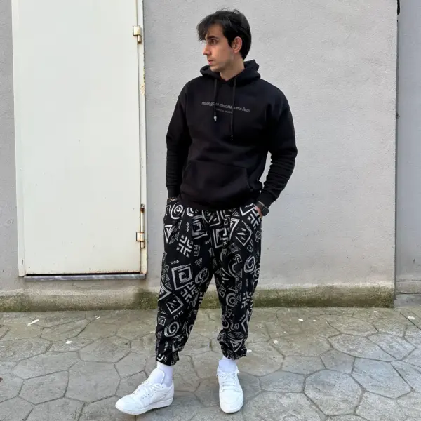Streetwear, Baggy Pants, Shalwar Trousers, Unisex Drop Crotch Pants, Plus Size Clothing, Harem Pants Men, Baggy Pants Men, Mens Clothing - Image 2